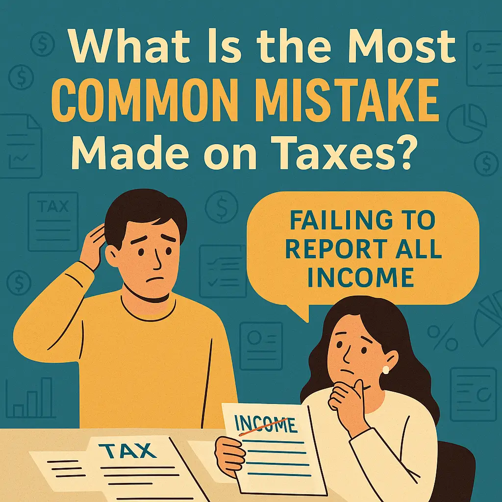 What Is the Most Common Mistake Made on Taxes?